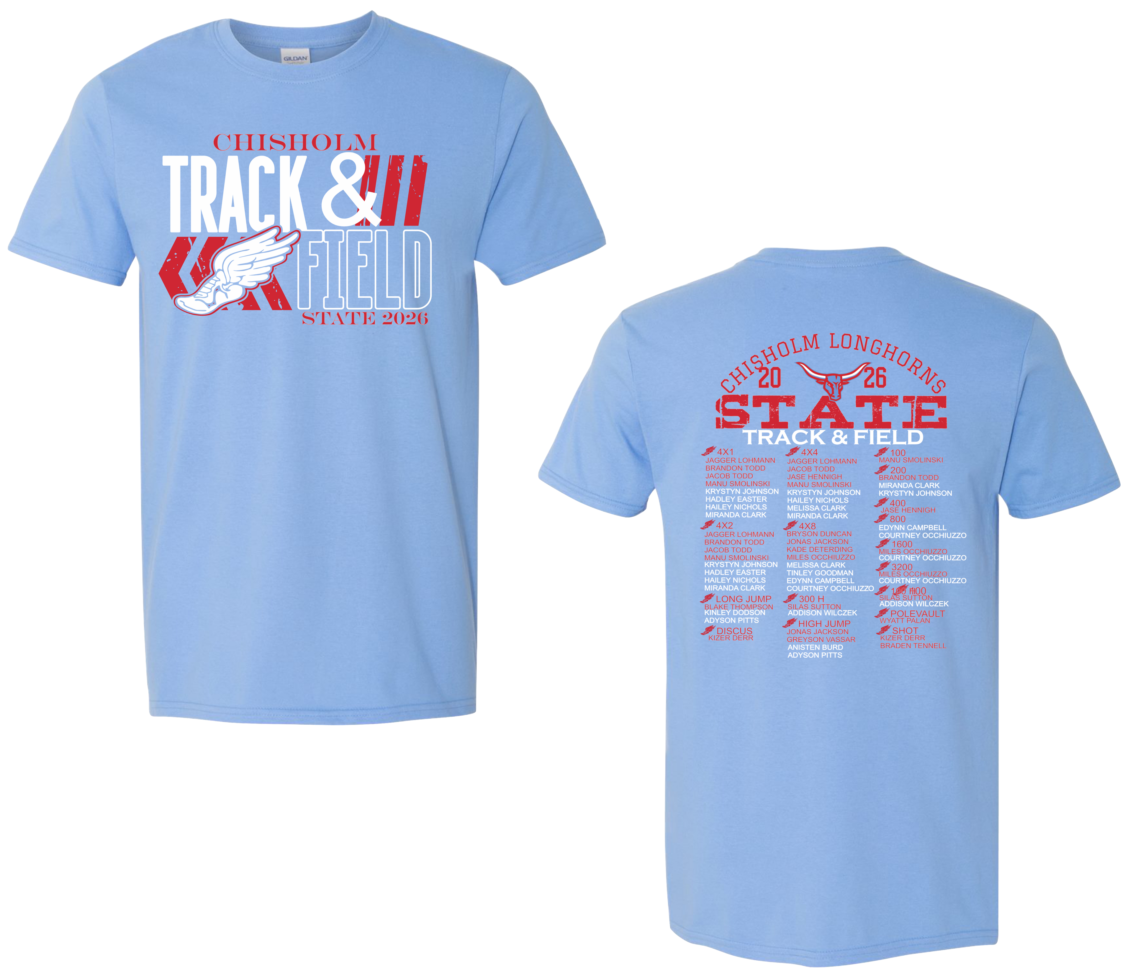CHISHOLM STATE TRACK TEE